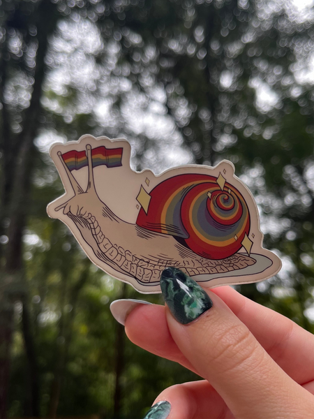 Pride Snails Stickers / Magnets