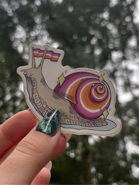 Pride Snails Stickers / Magnets