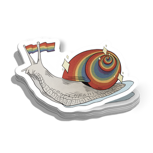 Pride Snails Stickers / Magnets