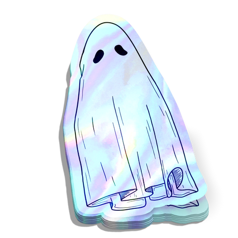 Holographic Ghost Sticker / Magnet Wholesale