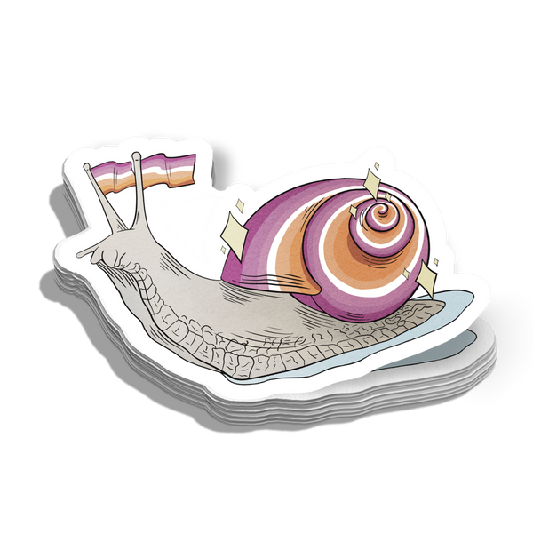 Pride Snails Stickers / Magnets
