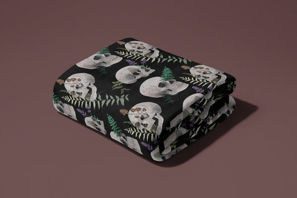 Skulls in the Forest Blanket