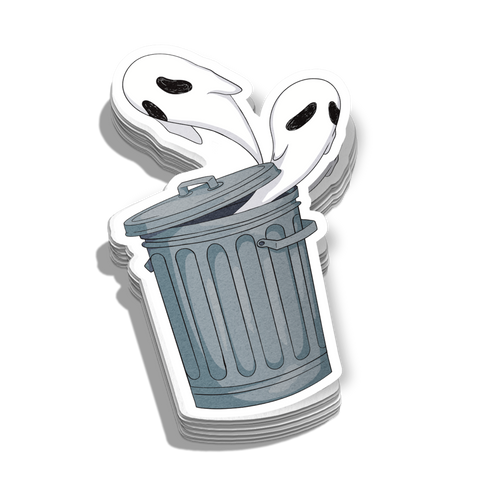 Trash Ghost Sticker / Magnet Wholesale