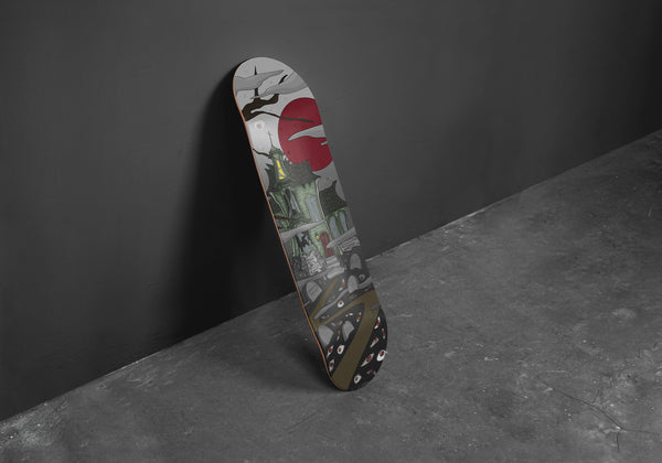 Haunted House Skateboard Deck